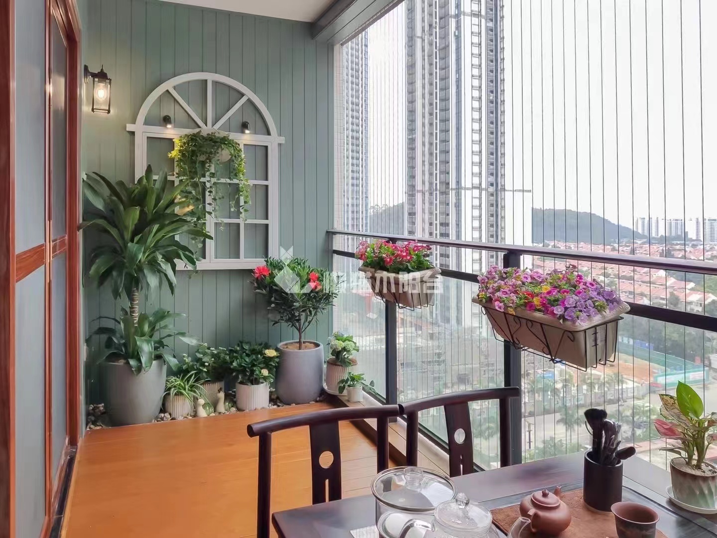 茶室阳台装修效果图