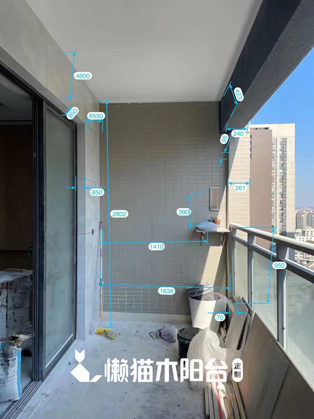 佛山万科四季缤纷开放式阳台设计案例